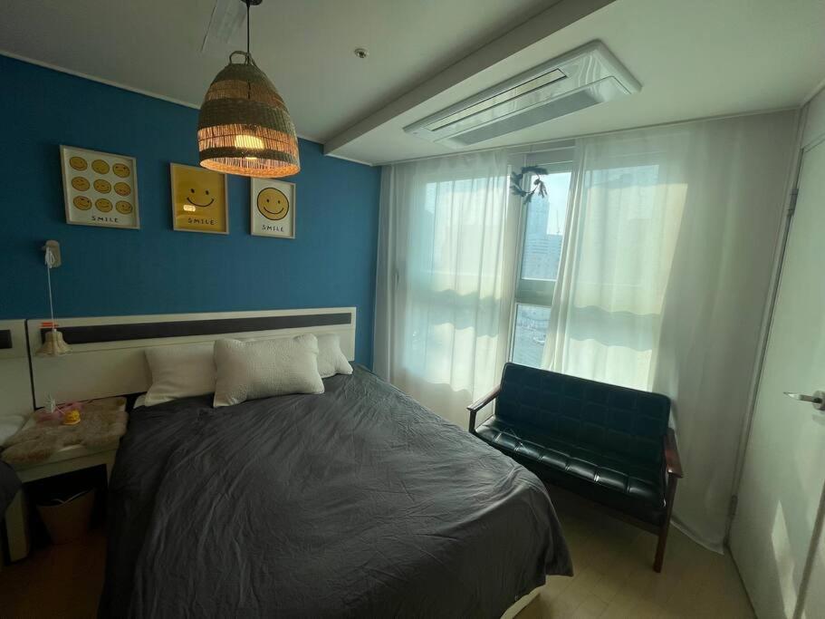 Haeundae Beach Stay #2Min Walk #2Beds ปูซาน ภายนอก รูปภาพ